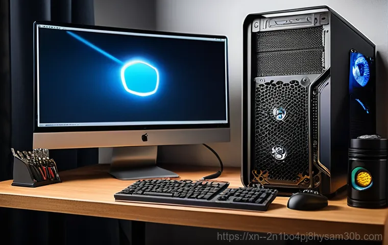 약수동 해킨토시 재설치 포맷  초기화 - **Image Prompt 1: The Diligent Hackintosh User Preparing for Reinstallation**
    A focused person (...