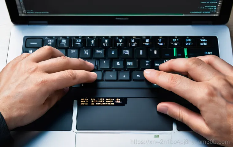 주성동 KERNEL_DATA_INPAGE_ERROR - **Prompt**: A person in their late 20s, with a look of intense frustration and surprise, staring at ...