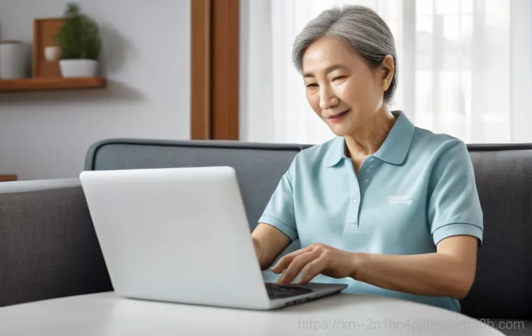 정발산동 프리도스 윈도우설치 - A young adult, dressed in comfortable but stylish home attire, is sitting at a minimalist desk in a ...
