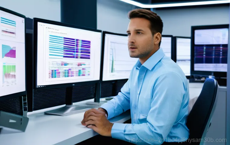 무교동 PAGE_FAULT_IN_NONPAGED_AREA - **Prompt 2: Detailed RAM Troubleshooting**
    A skilled technician, wearing a clean work uniform an...