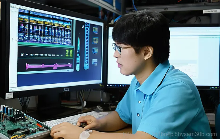 광명시 부팅불가 - **Prompt 1: Computer User's Troubleshooting Frustration**
    A realistic, high-definition image of ...
