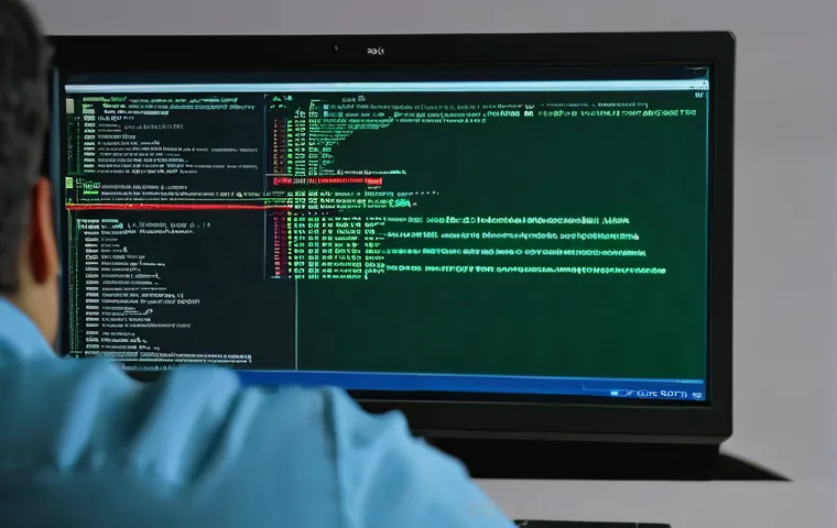 견지동 STATUS_KERNEL_FILE_SYSTEM_ERROR - **Image Prompt 1: The Nightmare Begins - STATUS_KERNEL_FILE_SYSTEM_ERROR**
    A young adult, lookin...