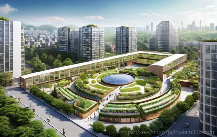 삼성동 STATUS_INSUFFICIENT_RESOURCES - A detailed, medium shot of a bustling Samsung-dong intersection, showcasing advanced smart city infr...