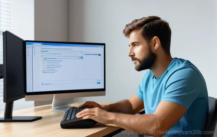 남영동 CLOCK_WATCHDOG_TIMEOUT - **Prompt 1: The Frustration of the Blue Screen**
    "A person in their late 20s, wearing casual yet...