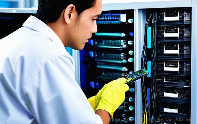 충신동 HDD조립 및 교체수리 - **Prompt 2: Data Backup and Upgrade**
    A focused individual, wearing neat casual clothing, is dil...