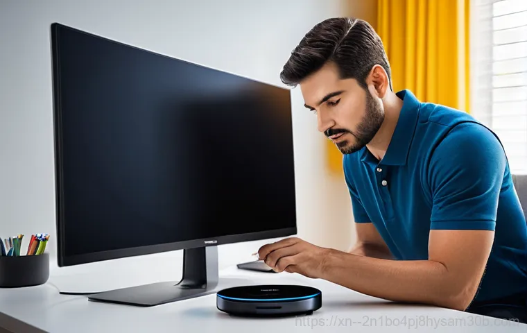응봉동 STATUS_DEVICE_OFFLINE - **Prompt 1: Frustration with a Disconnected Smart Device**
    A person, appearing slightly frustrat...
