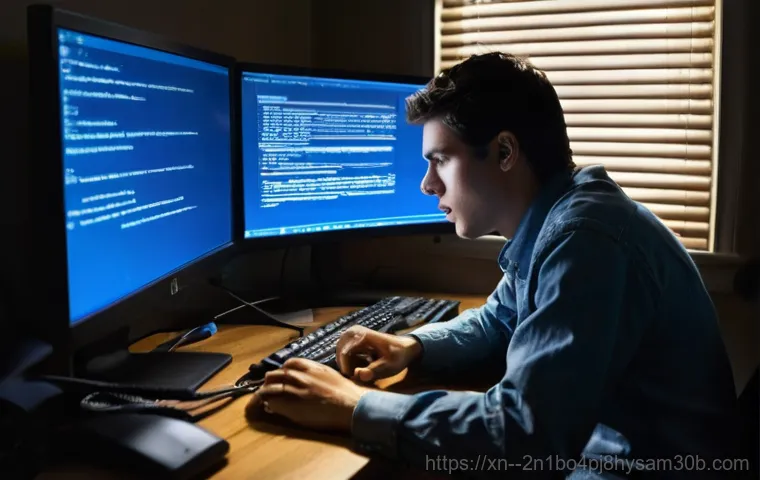 신도동 STATUS_KERNEL_EXECUTION_ERROR - Image Prompt 1: Driver Conflict Leading to Blue Screen**