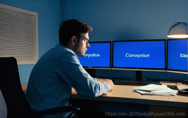 부림동 STATUS_DISK_CORRUPTION 발생? 데이터 살리는 긴급 복구 꿀팁 대방출 1
