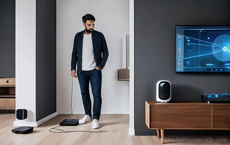 전농동 STATUS_CONNECTION_REFUSED - **Prompt 2: Router Troubleshooting in Action**
    A dynamic, detailed image depicting an adult, gen...