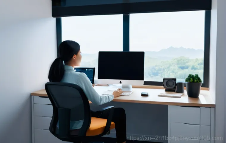 의주로 STATUS_KERNEL_DEBUG_FAILURE - **Prompt:** A focused individual, an adult dressed in a practical, tech-oriented shirt, is carefully...