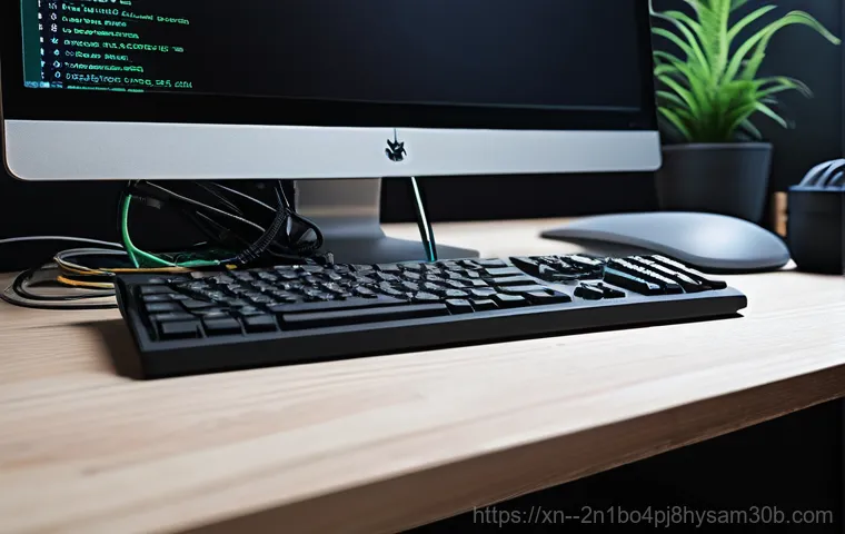 도렴동 STATUS_KERNEL_DEVICE_ERROR - **Prompt 2: Internal Computer Hardware Malfunction**
    A detailed, close-up shot inside a desktop ...