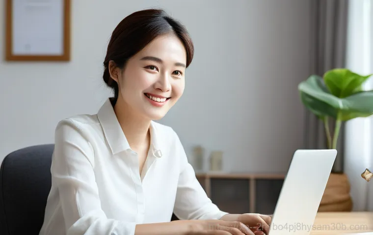 오륜동 노트북 laptop 출장방문수리점 - **Prompt**: In a cozy living room in Oryun-dong, a professional laptop technician, dressed in a neat...