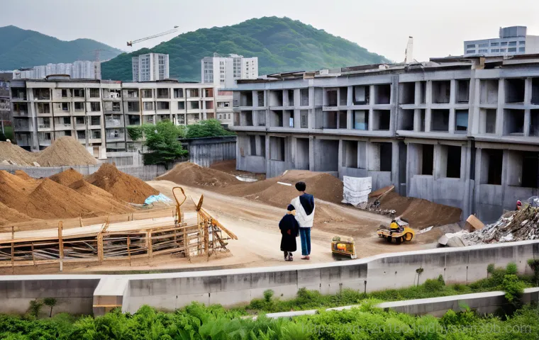 북아현동 STATUS_MEMORY_OVERFLOW - **Prompt 1: Bukahyeon-dong's Architectural Transition**
    "A vibrant urban landscape in Bukahyeon-...