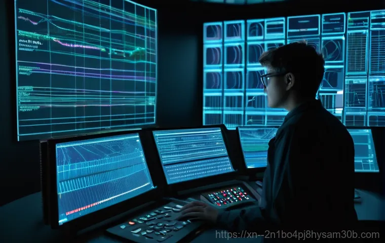 중계동 STATUS_KERNEL_THREAD_TIMEOUT - **Prompt:** An artistic and metaphorical representation of a 'deadlock' in a computer system. Two fu...