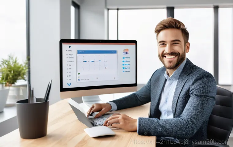 갈월동 BAD_SYSTEM_CONFIG_INFO - A detailed shot of a skilled computer technician, mid-20s to 30s, intently focused on an open comput...
