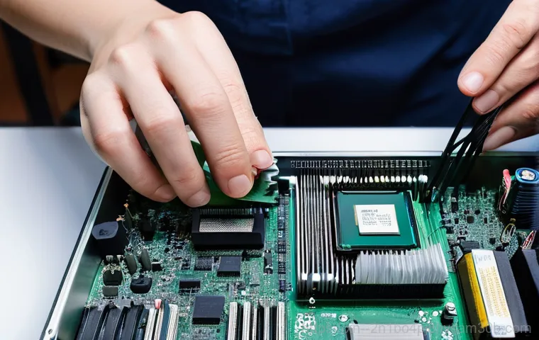 발산동 NMI_HARDWARE_FAILURE - **Prompt 1: The Frustrating Blue Screen of Death**
    "A young adult, with a look of intense frustr...