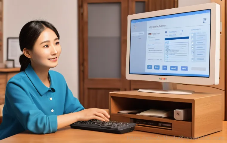 강북구 SOFTWARE_EXCEPTION - **Image Prompt 2: Data Backup and Prevention**
    A focused person, dressed in business casual atti...
