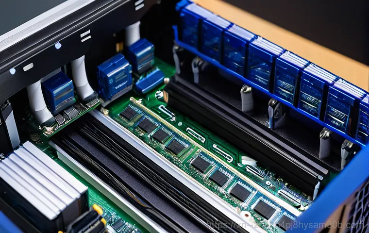 북면 메모리조립 및 교체수리 - **Prompt 2: Comparing RAM Modules for Upgrade**
    A close-up shot focuses on a pair of hands (gend...