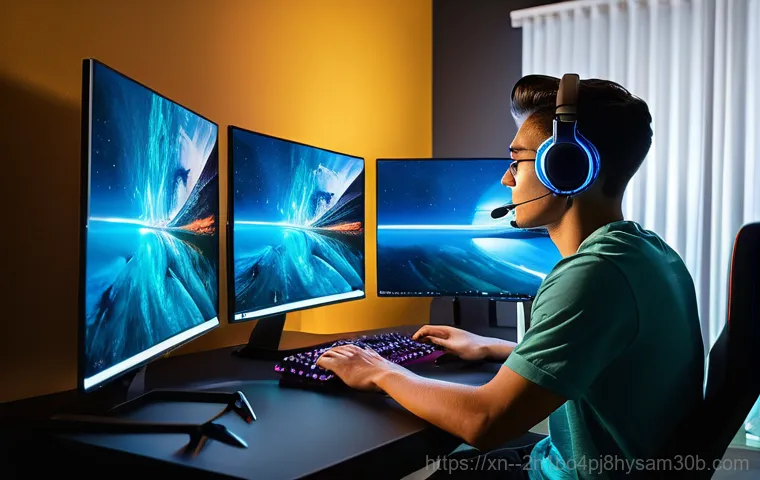용문동 조립컴퓨터 pc 출장판매설치 - **Prompt:** A professional computer technician, wearing a branded polo shirt and clean work pants, i...