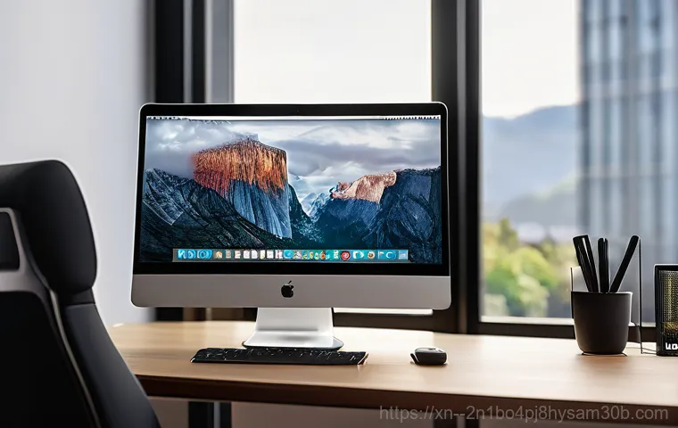 한강로 맥윈도우 부트캠프_bootcamp 재설치 포맷  초기화 - **Image Prompt: macOS Reinstallation for a Fresh Start**
    A person with a calm and focused expres...