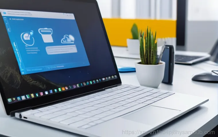 흥인동 HARDWARE_FAILURE - **Prompt:** A poignant scene depicting the emotional and practical impact of data loss. A person, dr...