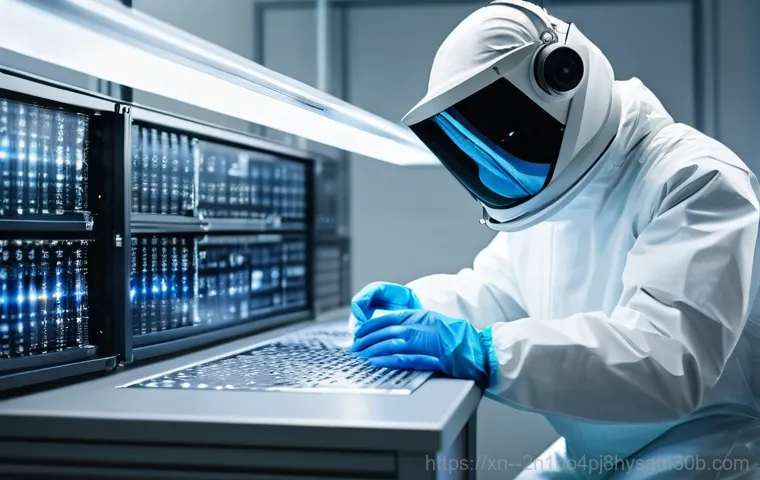 진관동 server출장방문수리점 - An expert female computer repair technician, mid-20s, with a friendly and professional demeanor, is ...