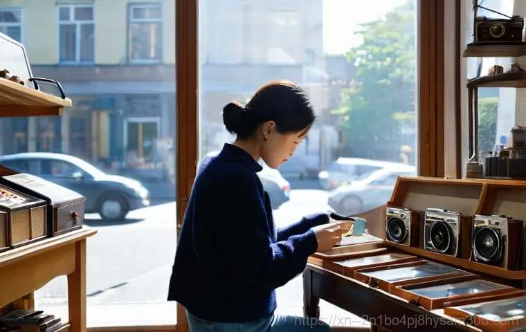 황학동 STATUS_IMAGE_INVALID - **Prompt:** A vibrant, bustling street scene in modern Hwanghak-dong, featuring stylish MZ-generatio...