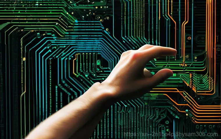역촌동 STATUS_KERNEL_DRIVER_CORRUPTION - **Image Prompt 2: Inside the Kernel - A Troubleshooting Journey**
    A focused technician (male or ...