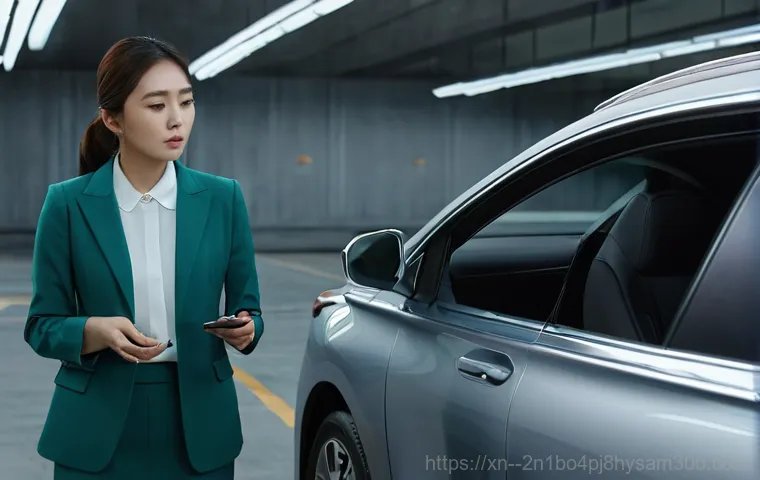 영등포구 입력신호가 없습니다 - A young Korean man in his late 20s, wearing a stylish business casual outfit, stands on a bustling s...