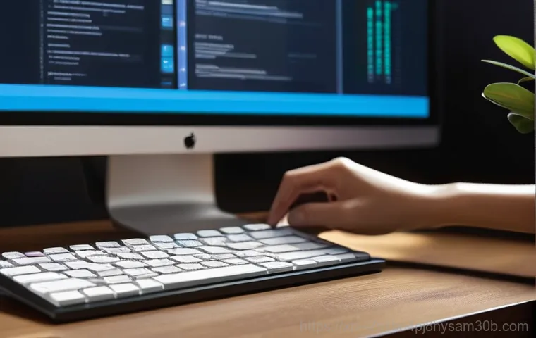 당산동 출장방문윈도우 windows 설치 - **Prompt:** A friendly and professional computer technician, wearing a clean, branded polo shirt and...