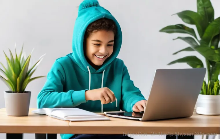 황학동 BUGCODE_USB_DRIVER - **Focused Troubleshooting:**
    A young adult, wearing a comfortable, long-sleeved shirt and practi...