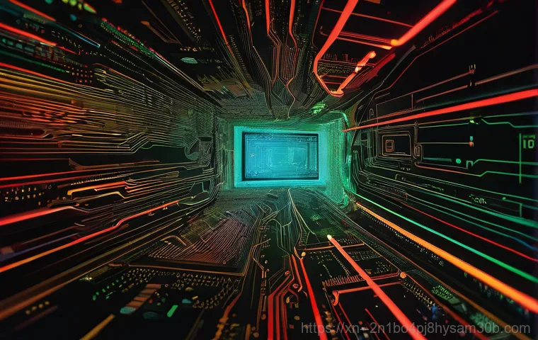 우이동 STATUS_KERNEL_LOG_FAILURE - **Image Prompt 1: The Sudden Blue Screen Encounter**
    A close-up shot of a computer monitor displ...