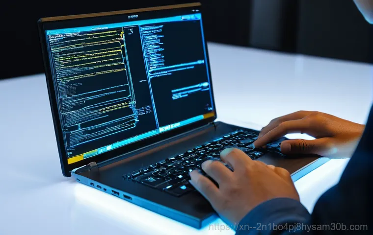 능곡동 STATUS_INVALID_THREAD - **Prompt 1: The Frustration of a Blue Screen**
    "A realistic, close-up shot of a person in their ...