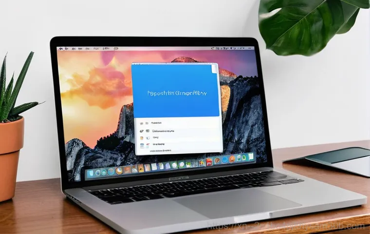 공릉동 macosX재설치 포맷  초기화 - **Image Prompt 1: The Transformation of a MacBook - From Slow to Speedy.**
    A vibrant, split-scre...