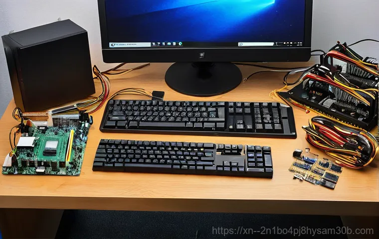 동빙고동 오버클럭 뚜따 - **Prompt:** A close-up, highly detailed shot focusing on a CPU die, carefully exposed after a "delid...