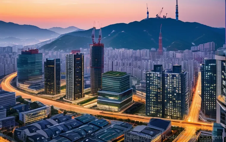 덕은동 press  f4  key - Prompt 1: Deokeun District's Modern Urban Transformation**