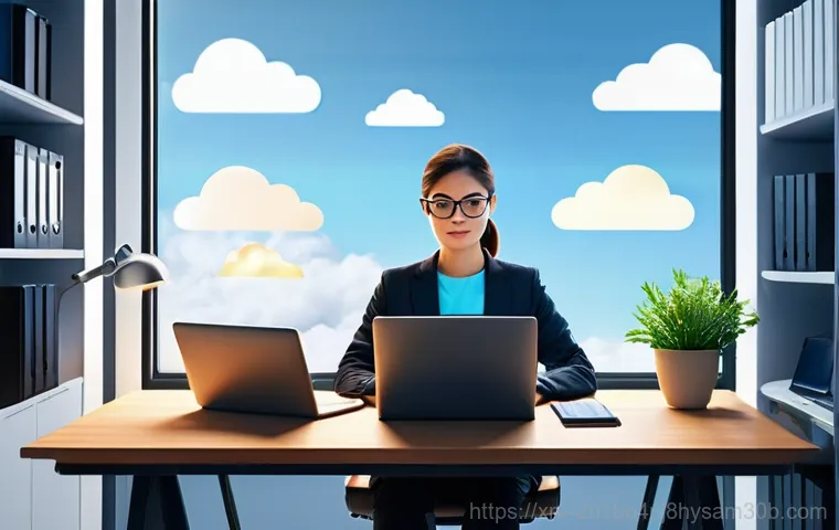 중산동 하드조립 및 교체수리 - **Prompt:** A highly skilled computer technician, gender-neutral, wearing a neat, branded work unifo...