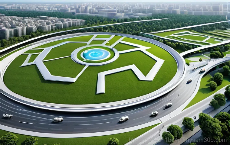 고양시 CDFS_FILE_SYSTEM - **"Goyang Smart City: Digital Policy Platform in Action"**
    A high-angle, dynamic shot of a bustl...