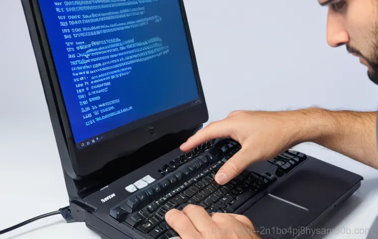 남현동 CRITICAL_OBJECT_TERMINATION - **Prompt 1: The Sudden Blue Screen Shock**
    "A young adult, either male or female, looking utterl...