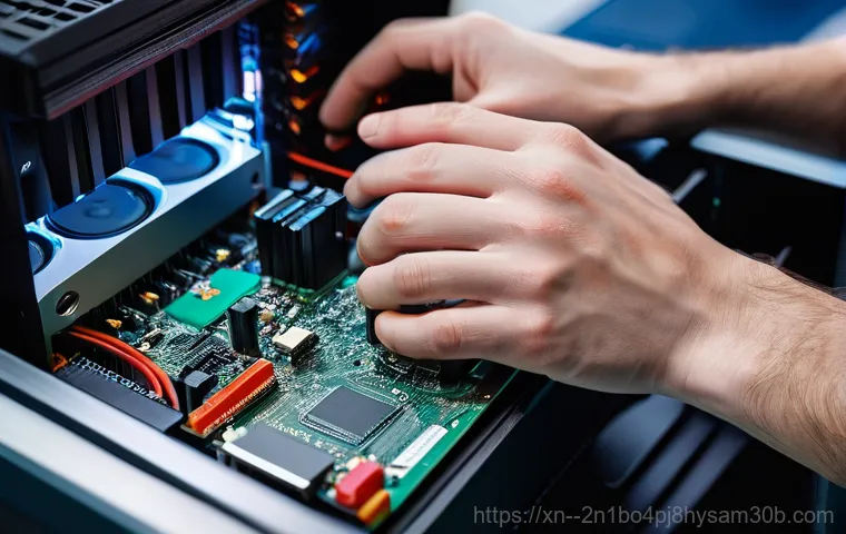 황학동 a disk read error occurred - **Prompt:** A wide-eyed young professional, male or female, sits in a dimly lit home office, their f...