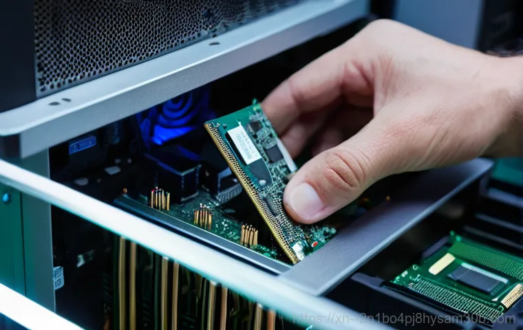 일산동구 부팅불가 - A wide shot of an adult individual, appearing stressed and frustrated, sitting in front of a compute...