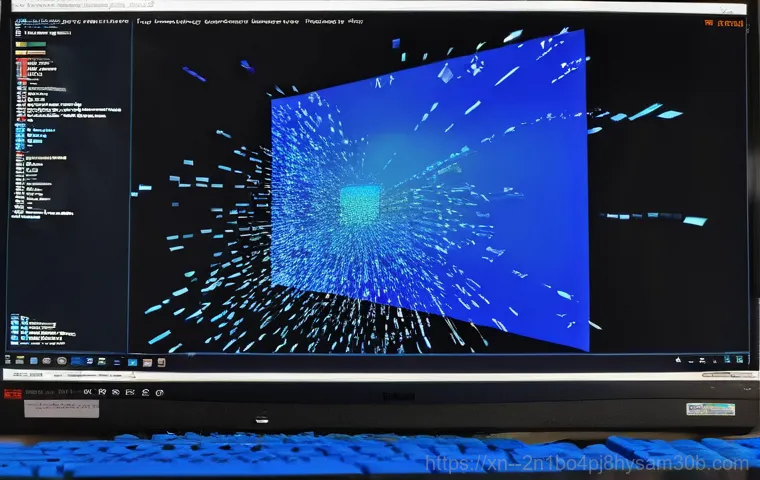 남창동 SESSION_HAS_NO_PAGEFILE - A vibrant illustration depicting a computer's memory management. On the left, a set of glowing RAM s...