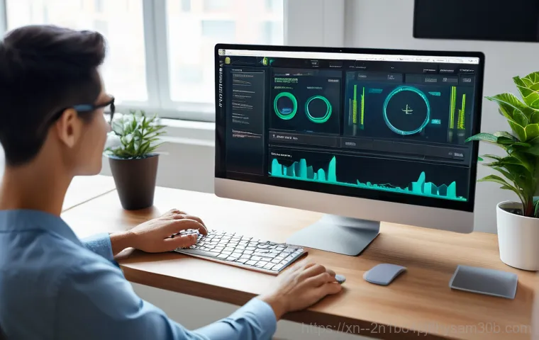 인헌동 STATUS_SYSTEM_LICENSE_INVALID - A focused individual (wearing practical, everyday clothes) is shown in a clean, well-lit workspace, ...