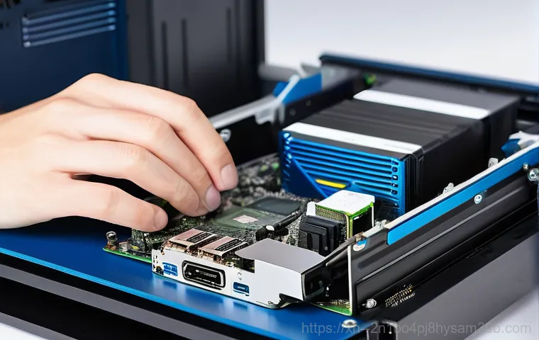 답십리동 모니터화면 안나옴 - **Prompt 1: Cable Connection and Monitor Settings Check**
    A concerned young adult, dressed in ca...