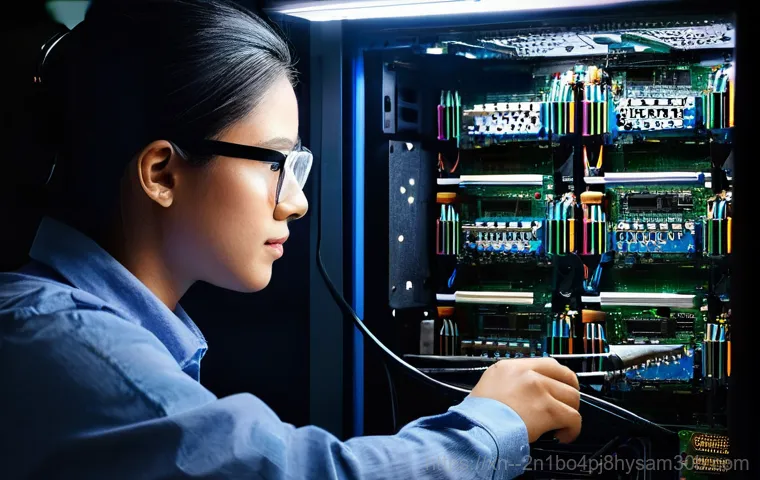 영등포구 HARDWARE_MEMORY_FAILURE - **Prompt 1: Blue Screen Frustration**
    A young professional (male or female, mid-20s to early 30s...