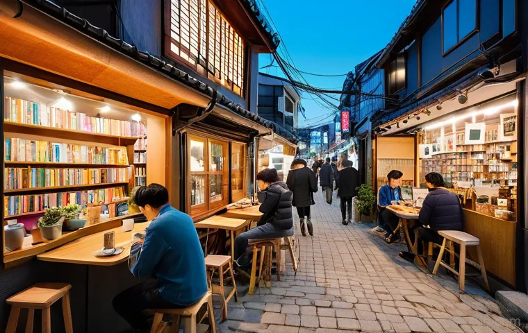 홍대 STATUS_CONTROL_C_EXIT - **Prompt:** A poignant scene depicting the impact of gentrification in a narrow, somewhat dimly lit ...