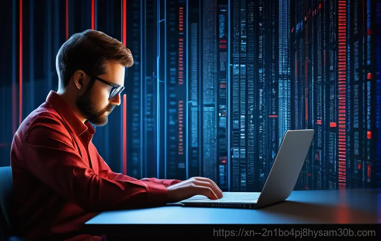 마천동 STATUS_KERNEL_BOOT_FAILURE - A close-up shot of hands, wearing anti-static gloves, carefully holding a RAM stick, preparing to re...