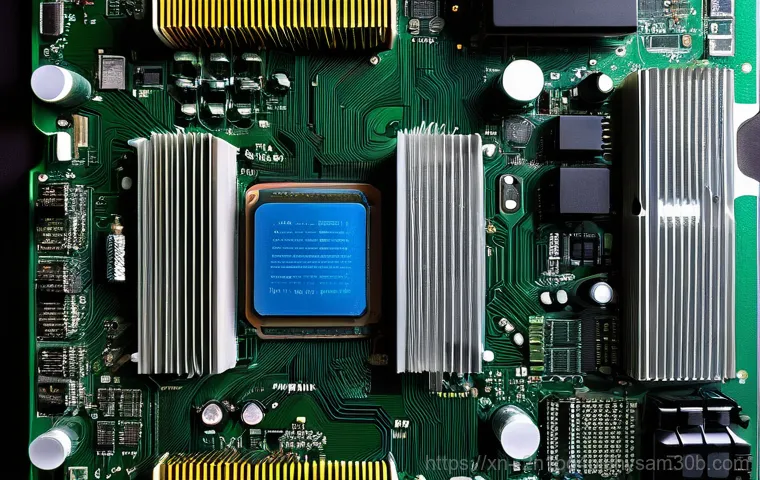 사간동 NMI_HARDWARE_FAILURE - **Prompt:** A dramatic, close-up shot of a computer monitor displaying the "NMI_HARDWARE_FAILURE" bl...
