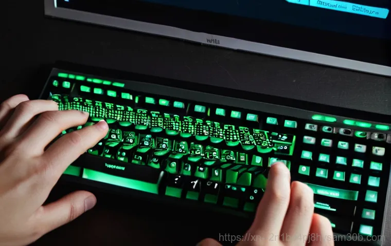 가산동 BOOTMGR is Compressed - **Prompt 1: The Frustrated User and the Error Screen**
    A person, appearing to be in their late t...