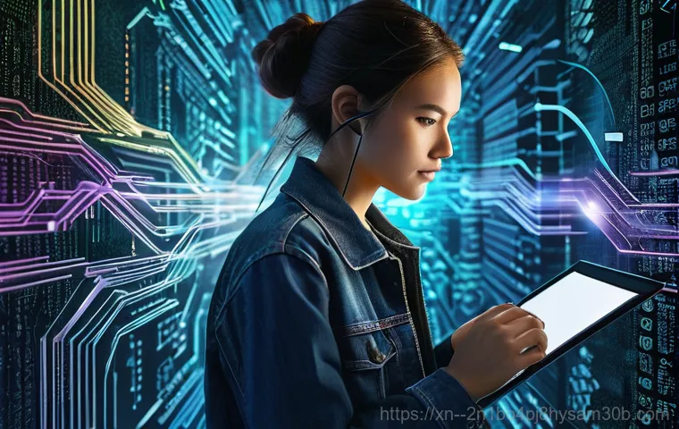 삼전동 STATUS_INVALID_IMAGE_FORMAT - **Prompt:** A young woman, appearing visibly frustrated, sits hunched over her laptop in a softly li...